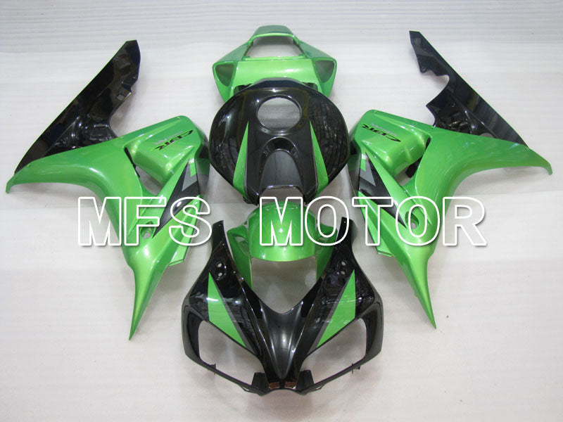 Honda CBR1000RR 2006-2007 Injection ABS Fairing - Factory Style - Black Green - MFS2912 - Fairings Kit