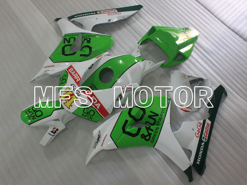 Honda CBR1000RR 2006-2007 Injection ABS Fairing - GO&FUN - White Green - MFS2923 - Fairings Kit