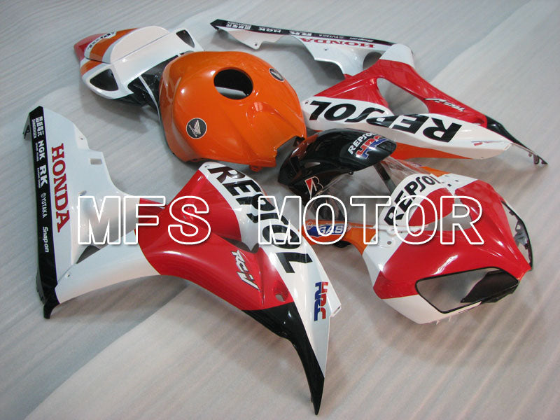 Honda CBR1000RR 2006-2007 Injection ABS Fairing - Repsol - Orange Red White - MFS2924 - Fairings Kit