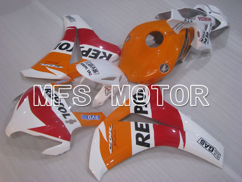 Honda CBR1000RR 2008-2011 Injection ABS Fairing - Repsol - Orange Red White - MFS2978 - Fairings Kit