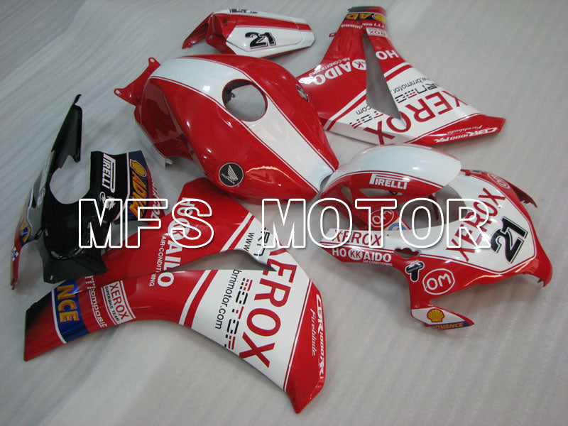Honda CBR1000RR 2008-2011 Injection ABS Fairing - Xerox - Red White - MFS2979 - Fairings Kit