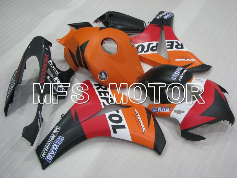 Honda CBR1000RR 2008-2011 Injection ABS Fairing - Repsol - Orange Red Black - MFS2988 - Fairings Kit