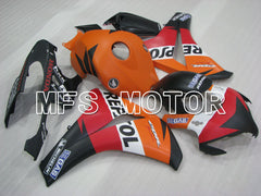 Honda CBR1000RR 2008-2011 Injection ABS Fairing - Repsol - Orange Red Black - MFS2988 - Fairings Kit