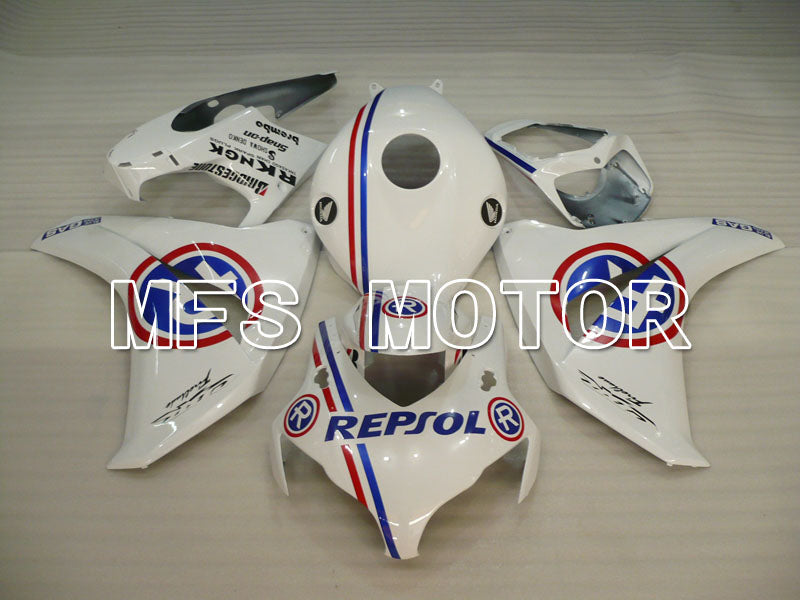 Honda CBR1000RR 2008-2011 Injection ABS Fairing - Repsol - White - MFS3000 - Fairings Kit