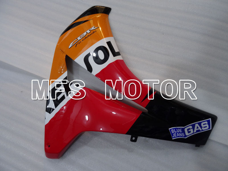 Honda CBR1000RR 2008-2011 Injection ABS Fairing - Repsol - Orange Red Black - MFS3001 - Fairings Kit