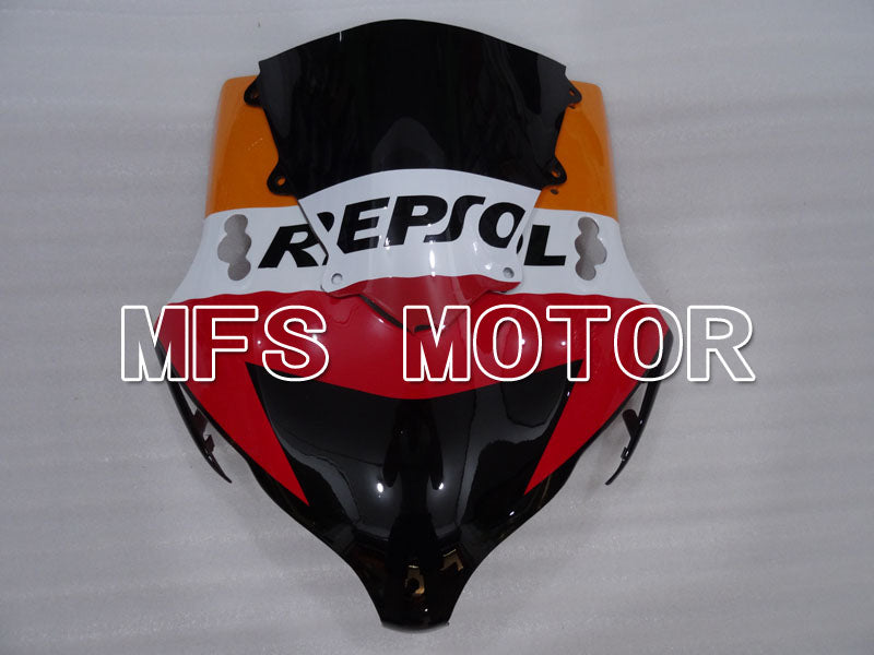 Honda CBR1000RR 2008-2011 Injection ABS Fairing - Repsol - Orange Red Black - MFS3001 - Fairings Kit