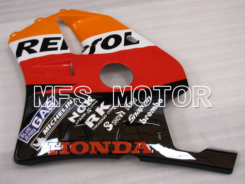 Honda CBR250RR 1990-1994 Injection ABS Fairing - Repsol - Black Orange Red - MFS3025 - Fairings Kit