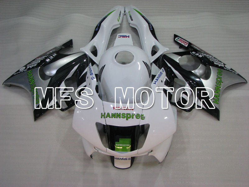 Honda CBR600 F3 1995-1996 Injection ABS Fairing - HANN Spree - Black White - MFS3040 - Fairings Kit
