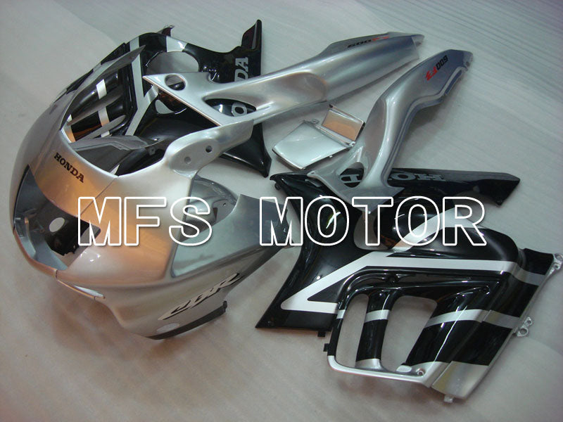 Honda CBR600 F3 1997-1998 Injection ABS Fairing - Factory Style - Black Silver - MFS3067 - Fairings Kit