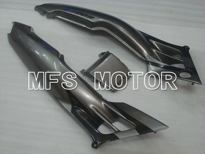 Honda CBR600 F3 1997-1998 Injection ABS Fairing - Factory Style - Black Blue - MFS3075 - Fairings Kit