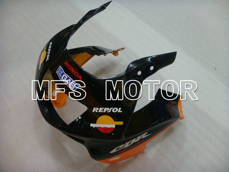Honda CBR600 F3 1997-1998 Injection ABS Fairing - Repsol - Black Orange Red - MFS3076 - Fairings Kit