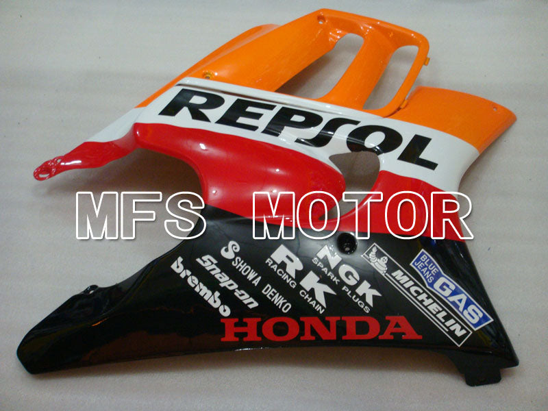 Honda CBR600 F3 1997-1998 Injection ABS Fairing - Repsol - Black Orange Red - MFS3076 - Fairings Kit