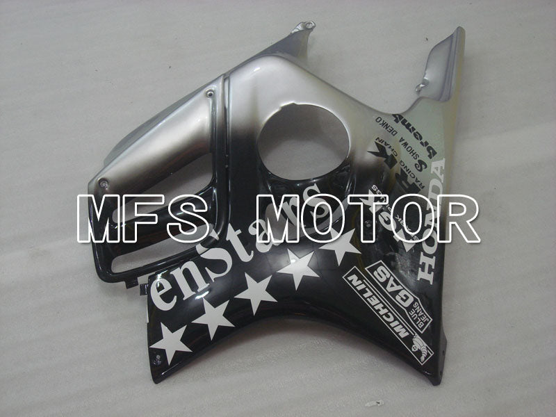Honda CBR600 F3 1997-1998 Injection ABS Fairing - SevenStars - Black Silver - MFS3078 - Fairings Kit