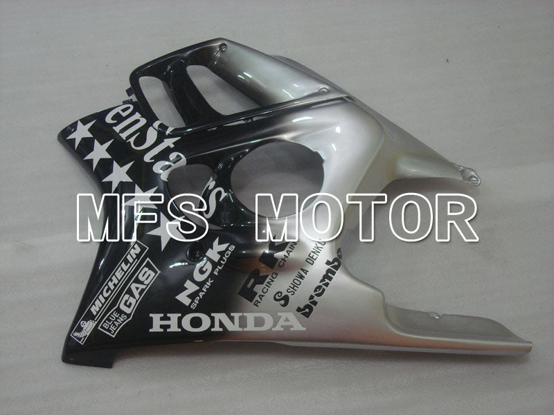 Honda CBR600 F3 1997-1998 Injection ABS Fairing - SevenStars - Black Silver - MFS3078 - Fairings Kit