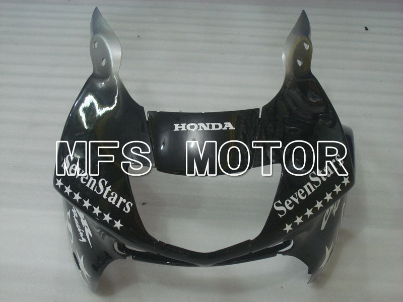 Honda CBR600 F3 1997-1998 Injection ABS Fairing - SevenStars - Black Silver - MFS3078 - Fairings Kit