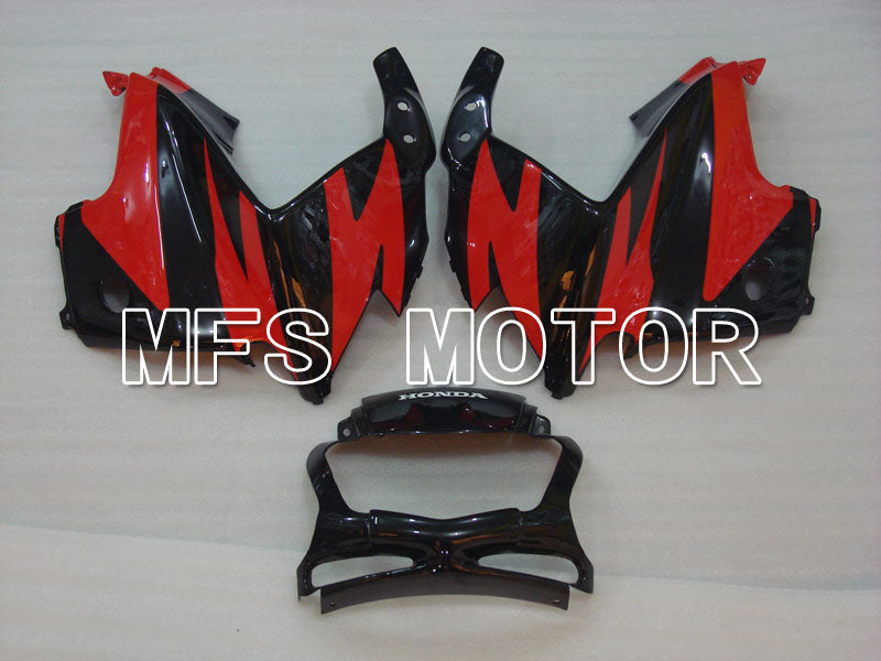 Honda CBR600 F3 1997-1998 Injection ABS Fairing - Factory Style - Black Red - MFS3079 - Fairings Kit