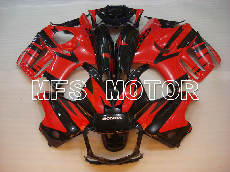 Honda CBR600 F3 1997-1998 Injection ABS Fairing - Factory Style - Black Red - MFS3079 - Fairings Kit