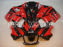 Honda CBR600 F3 1997-1998 Injection ABS Fairing - Factory Style - Black Red - MFS3079 - Fairings Kit