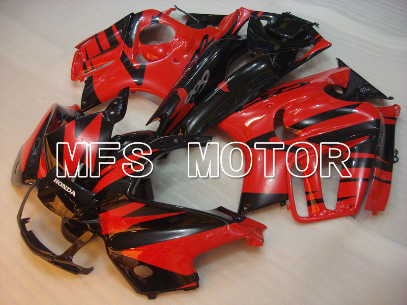 Honda CBR600 F3 1997-1998 Injection ABS Fairing - Factory Style - Black Red - MFS3079 - Fairings Kit