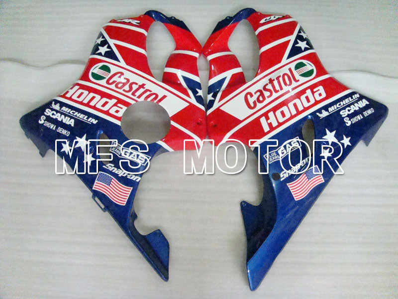 Honda CBR600 F4 1999-2000 Injection ABS Fairing - Castrol - Blue Red - MFS3122 - Fairings Kit