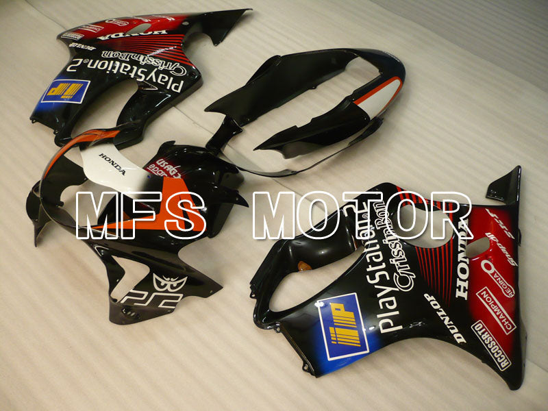 Honda CBR600 F4 1999-2000 Injection ABS Fairing - Play Station - Black Red - MFS3135 - Fairings Kit