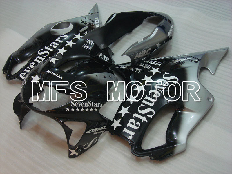 Honda CBR600 F4 1999-2000 Injection ABS Fairing - SevenStars - Black Silver - MFS3138 - Fairings Kit