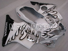 Honda CBR600 F4 1999-2000 Injection ABS Fairing - Flame - Black White - MFS3143 - Fairings Kit