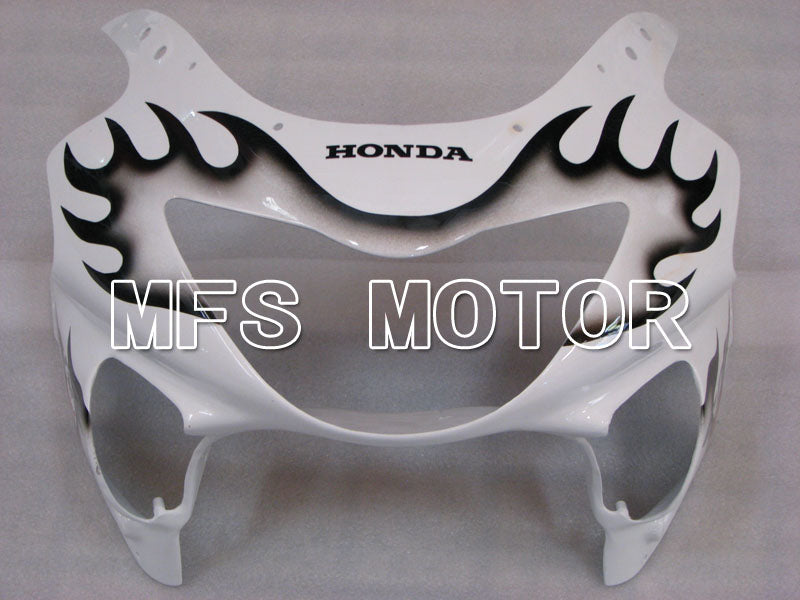 Honda CBR600 F4 1999-2000 Injection ABS Fairing - Flame - Black White - MFS3143 - Fairings Kit