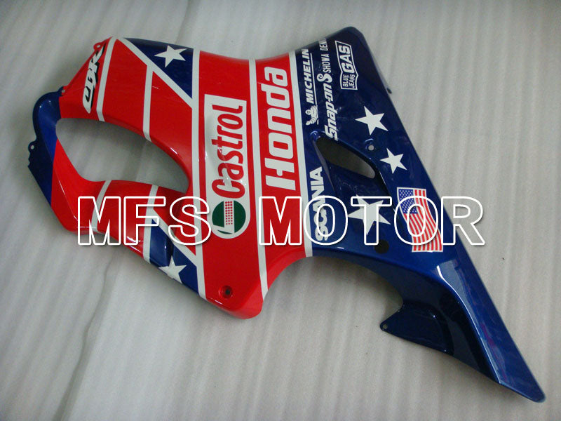 Honda CBR600 F4i 2004-2007 Injection ABS Fairing - Castrol - Blue Red - MFS3191 - Fairings Kit