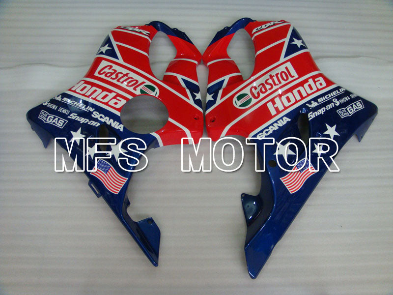Honda CBR600 F4i 2004-2007 Injection ABS Fairing - Castrol - Blue Red - MFS3191 - Fairings Kit
