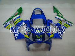 Honda CBR900RR 929 2000-2001 Injection ABS Fairing - Movistar - Blue - MFS3201 - Fairings Kit