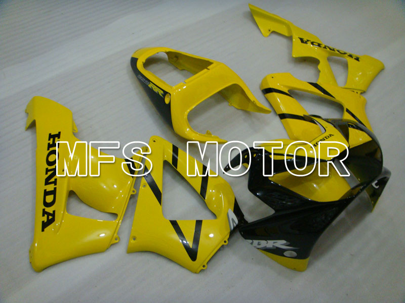Honda CBR900RR 929 2000-2001 Injection ABS Fairing - Factory Style - Black Yellow - MFS3205 - Fairings Kit