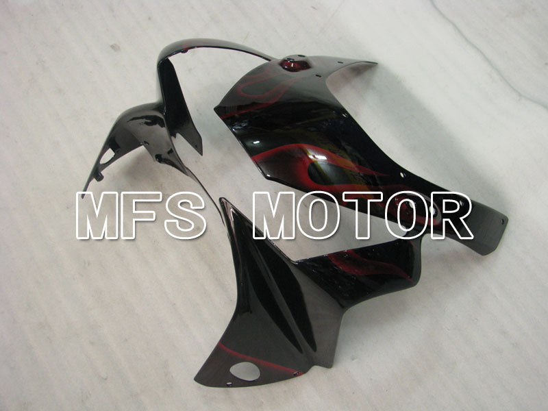 Honda CBR900RR 954 2002-2003 Injection ABS Fairing - Flame - Black Red - MFS3226 - Fairings Kit