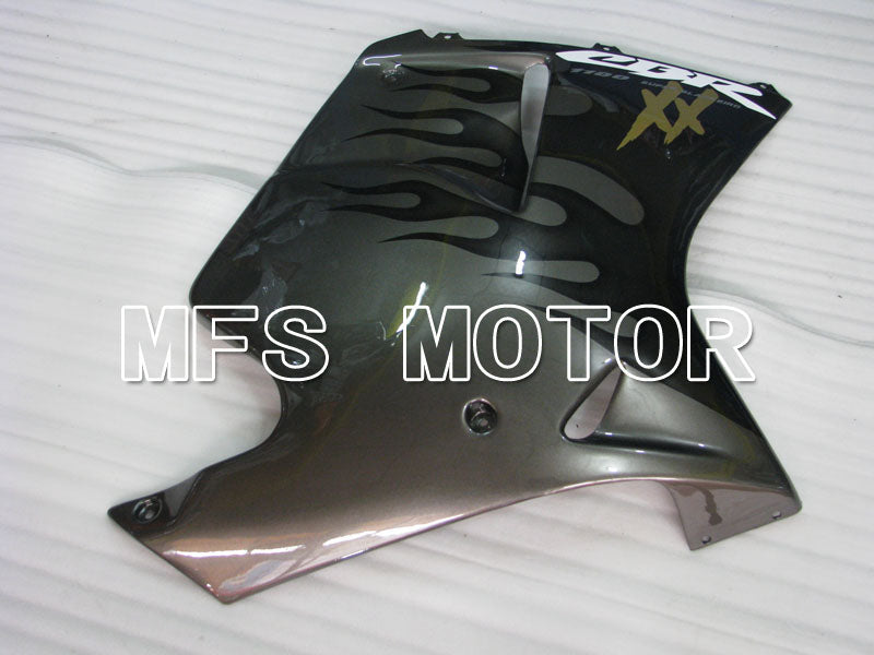 Honda CBR1100XX 1996-2007 Injection ABS Fairing - Flame - Black Gray - MFS3248 - Fairings Kit