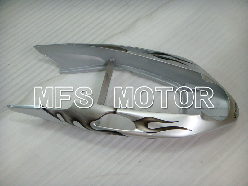 Honda CBR1100XX 1996-2007 Injection ABS Fairing - Flame - Silver - MFS3250 - Fairings Kit
