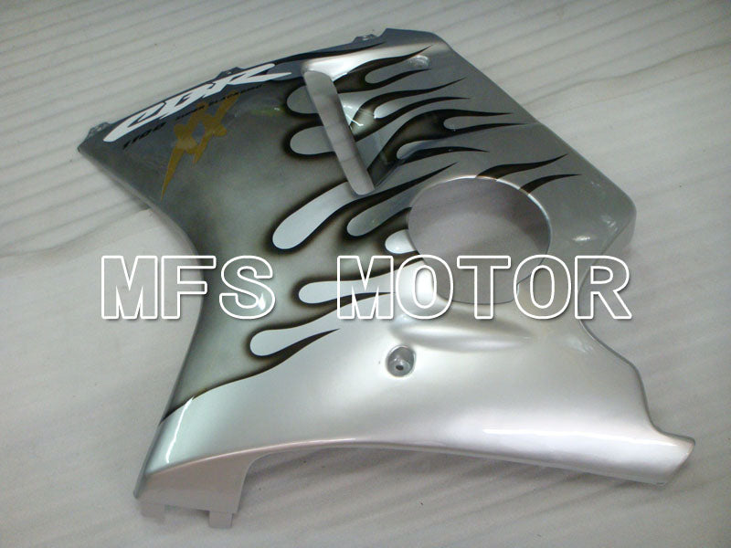 Honda CBR1100XX 1996-2007 Injection ABS Fairing - Flame - Silver - MFS3250 - Fairings Kit