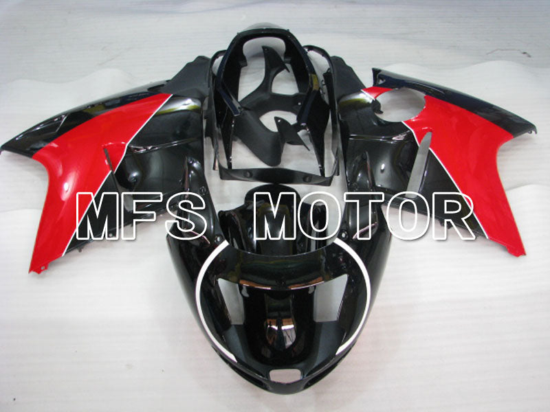 Honda CBR1100XX 1996-2007 Injection ABS Fairing - Factory Style - Black Red - MFS3257 - Fairings Kit