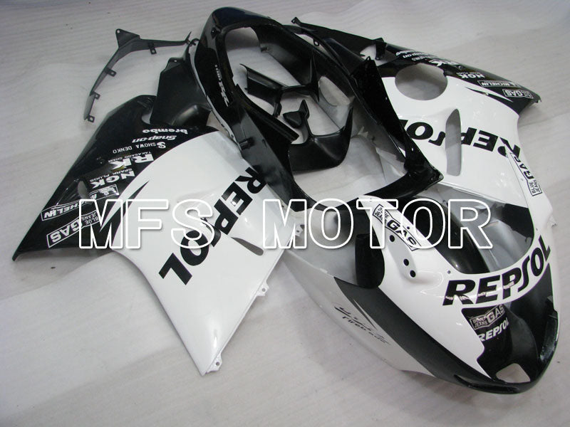 Honda CBR1100XX 1996-2007 Injection ABS Fairing - Repsol - Black White - MFS3258 - Fairings Kit