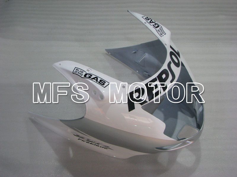 Honda CBR1100XX 1996-2007 Injection ABS Fairing - Repsol - White Silver - MFS3259 - Fairings Kit