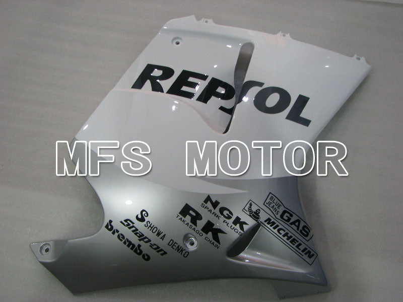 Honda CBR1100XX 1996-2007 Injection ABS Fairing - Repsol - White Silver - MFS3259 - Fairings Kit