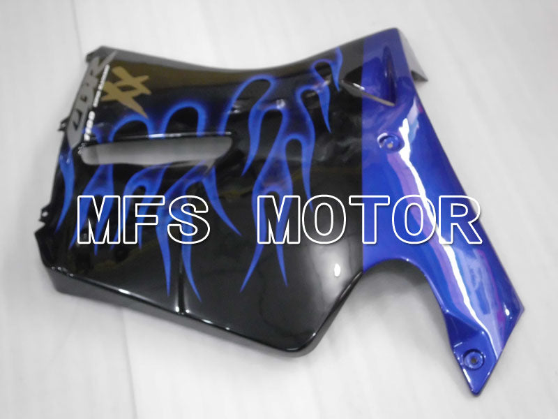 Honda CBR1100XX 1996-2007 Injection ABS Fairing - Flame - Black Blue - MFS3261 - Fairings Kit