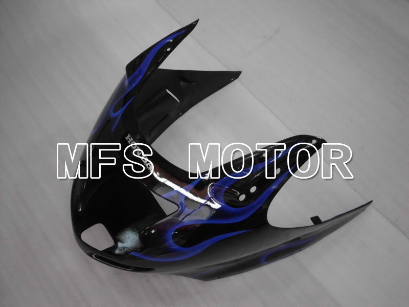 Honda CBR1100XX 1996-2007 Injection ABS Fairing - Flame - Black Blue - MFS3261 - Fairings Kit