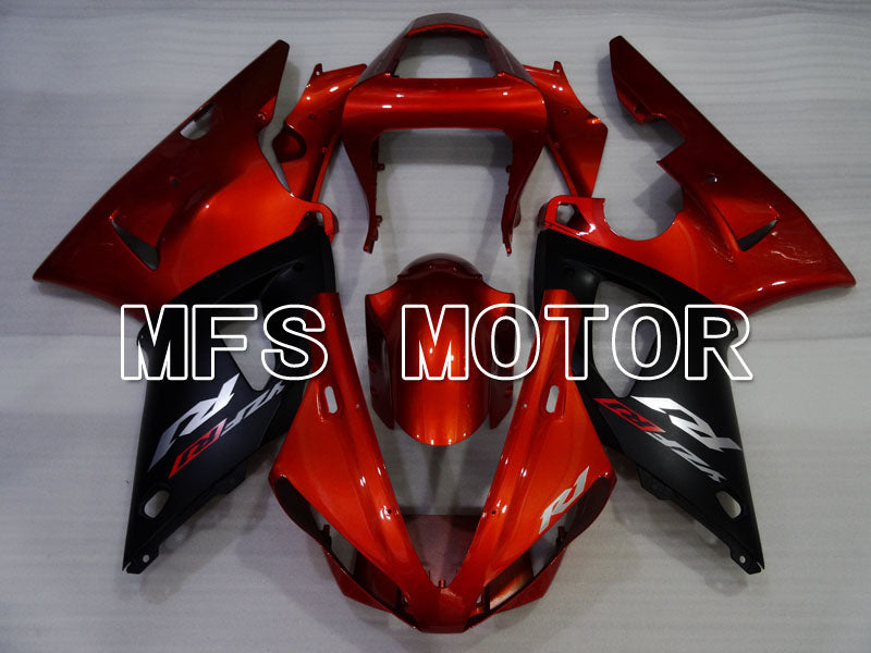 Yamaha YZF-R1 2000-2001 Injection ABS Fairing - Factory Style - Black Red - MFS3265 - Fairings Kit