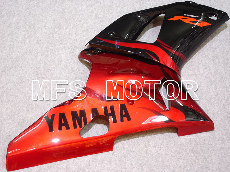 Yamaha YZF-R1 2000-2001 Injection ABS Fairing - Factory Style - Black Red - MFS3270 - Fairings Kit