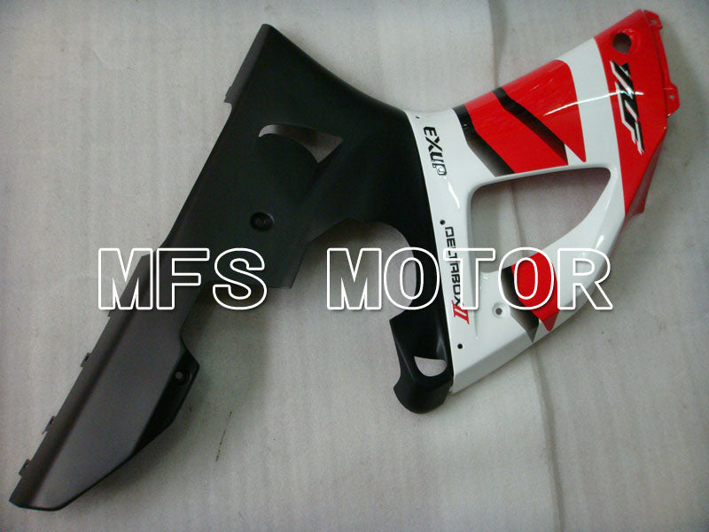 Yamaha YZF-R1 2000-2001 Injection ABS Fairing - Factory Style - Black Red - MFS3271 - Fairings Kit