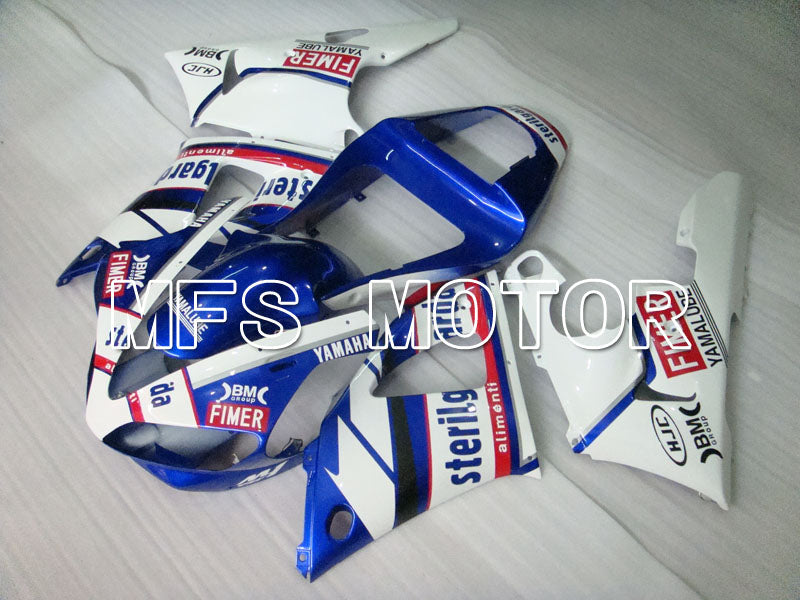 Yamaha YZF-R1 2000-2001 Injection ABS Fairing - Sterilgarda - Blue White - MFS3272 - Fairings Kit