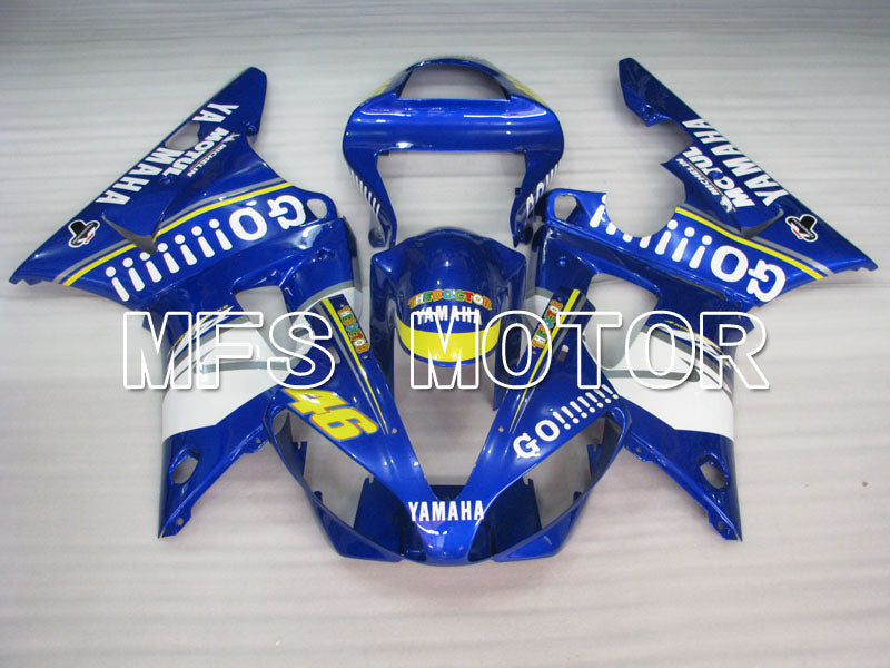 Yamaha YZF-R1 2000-2001 Injection ABS Fairing - GO!!!!!!! - Blue - MFS3284 - Fairings Kit
