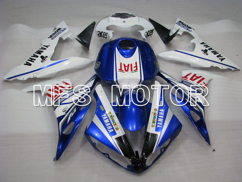 Yamaha YZF-R1 2004-2006 Injection ABS Fairing - FIAT - Blue White - MFS3303 - Fairings Kit