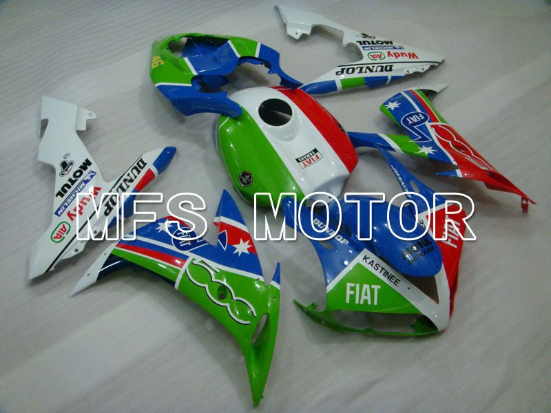Yamaha YZF-R1 2004-2006 Injection ABS Fairing - FIAT - Blue Green Red White - MFS3304 - Fairings Kit