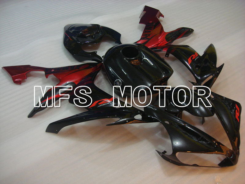 Yamaha YZF-R1 2004-2006 Injection ABS Fairing - Factory Style - Black Red - MFS3308 - Fairings Kit